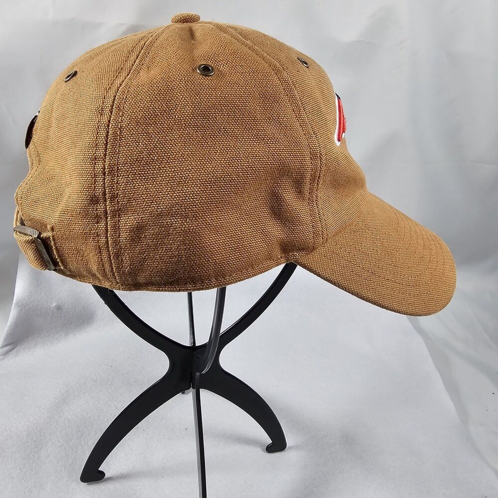 Carhartt x '47 New England Patriots Captain adjustable Brown Cap - Picture 7 of 16